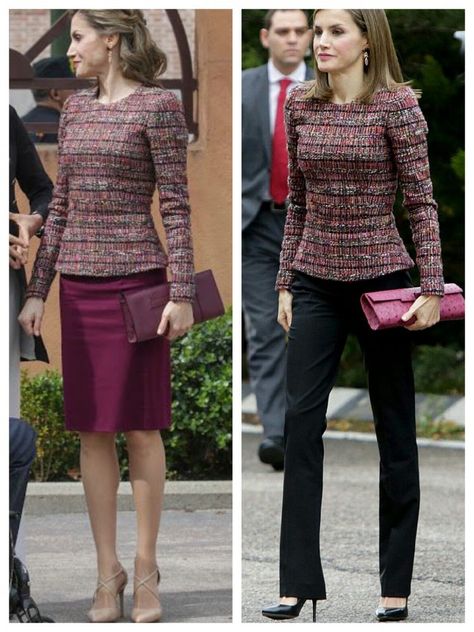 Business Attire, Estilo Real, Ageless Style, Queen Letizia, Street Style Chic, Royal Fashion, Her Style, Classy Outfits, Work Outfit