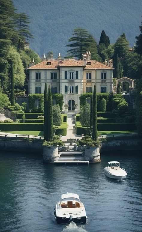 Dream Life House, Mansions Luxury, Luxury Homes Dream Houses, Dream House Interior, Dream House Exterior, Lake Como, Dream Home Design, Luxury House, My Dream Home