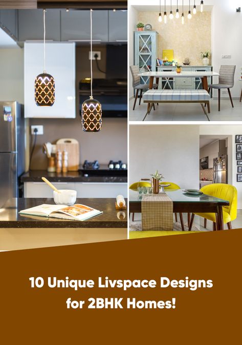 unique-livspace-designs-for-2-bhk-homes Home Interior Design Indian 2bhk, Sample Flat Interior Design, 2 Bhk Interior Design Ideas, Livspace Interior Design, Flat Interior Design India, 2 Bhk Interior Design, 3 Bhk Flat Interior Design, 2bhk Interior Design, Interior Design India