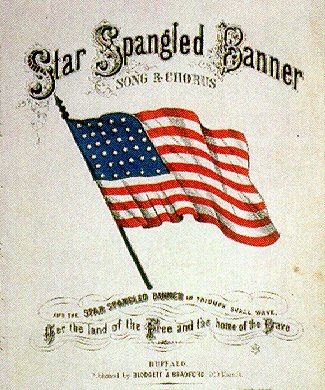 March 3rd: National Anthem Day On this day in 1931, Francis Scott Key’s “The Star Spangled Banner” officially became our national anthem. The song had been written over 116 years … The Star Spangled Banner, Francis Scott Key, Patriotic Images, Bd Art, I Love America, Star Spangled Banner, Patriotic Holidays, Vintage Americana, Star Spangled