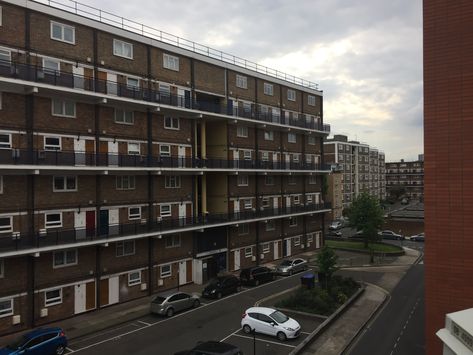 Flats in Abbey Street Bermondsey South East London England On Monday 20 May 2019 London Estate Aesthetic, South East London Aesthetic, South East London, British Neighborhood, South London Aesthetic, East London Aesthetic, Manchester Aesthetic, Uk Core, Berlin Syndrome