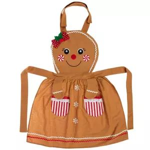 Aprons Diy, Gingerbread Outfit, Gingerbread Apron, Embroidered Snowflakes, Christmas Parade Floats, Toddler Apron, Lace Apron, Christmas Attire, Holiday Aprons