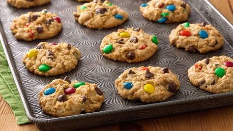 Cake Mix Monster Cookies Unreal Chocolate, Betty Crocker Cake Mix, Monster Cookies Recipe, Betty Crocker Cake, Ice Cream Cookie Sandwich, Oatmeal Cookie, Cake Mix Recipes, Cookie Mix, Cake Mix Cookies