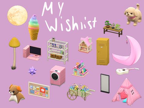 Animal Crossing Wishlist, Acnh Wishlist, Animal Crossing Fan Art, Sims 4 Collections, Game Assets, Leave A Comment, Animal Crossing, Sims 4, Minecraft