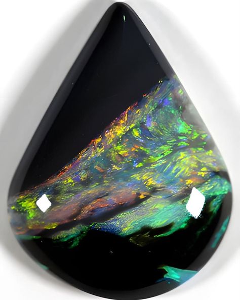 Black Opal Black Fire Opal, Black Opal Stone, Australian Black Opal, Black Fire, Opal Crystal, Black Opal, Black Crystals, May 1, Fire Opal