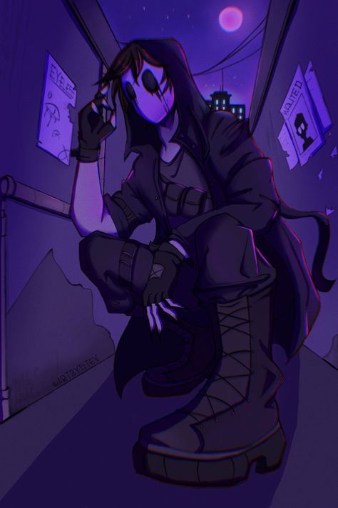 Creepy Pasta Fan Art, Creepypasta Background, Ej Creepypasta, Eyeless Jack Pfp, Creepy Pasta Fanart, Creepy Pasta Oc, The Puppeteer Creepypasta, Eyeless Jack Fanart, Creepypasta Pfp