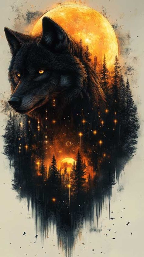 30+ Exclusive Wolf Wallpaper Ideas for iPhone - The Mood Guide Wolf Lady, Winter Wonderland Wallpaper, Wolf Aesthetic, Howling Wolves, Ravenclaw Aesthetic, Wolf Images, Dark Beauty Photography, Wolf Artwork, Alpha Wolf