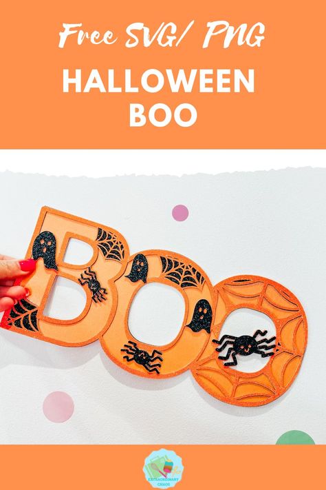 Halloween Craft Projects, Casa Halloween, Idee Cricut, Adornos Halloween, Cricut Halloween, Orange Glitter, Free Halloween, Glitter Cards, Fall Diy