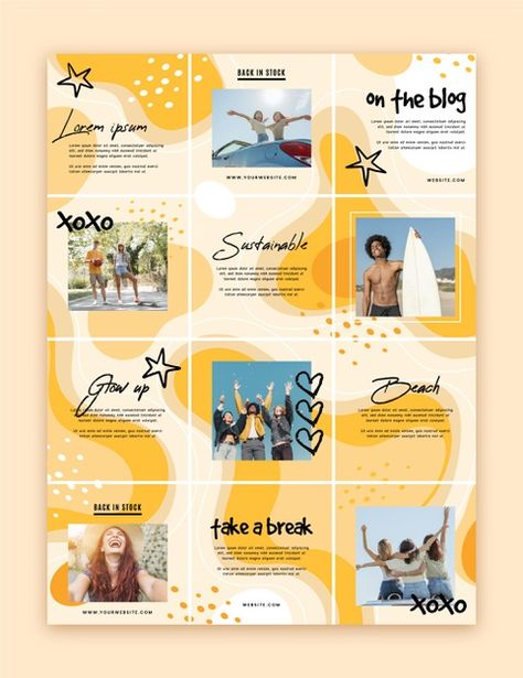 Instagram Feed Template Free Download, Ig Feed Template, Free Instagram Template, Instagram Puzzle Feed Template, Instagram Feed Template, Insta Templates, Insta Template, Instagram Puzzle Feed, Instagram Grid Design