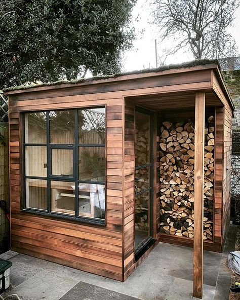 Building A Sauna, Diy Sauna, Garden Pods, Sauna House, Garden Cabins, Garden Workshops, Sauna Design, Outdoor Sauna, Backyard Sheds