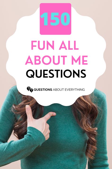 3 Things About Me, Random Facts About Me Questions, Get To Know You Questions For Friends, Facts About Me Questions, Silly Questions To Ask, All About Me Questions, Questions To Ask Friends, Conversation Games, Questions About Me