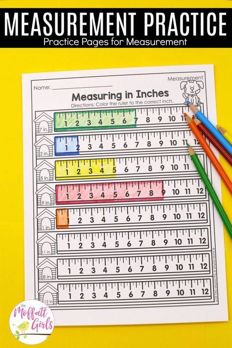 Homeschooling 2nd Grade, 2nd Grade Activities, Measurement Activities, 2nd Grade Math Worksheets, Teaching Second Grade, Math Measurement, 2nd Grade Worksheets, Math Tutor, 2nd Grade Classroom