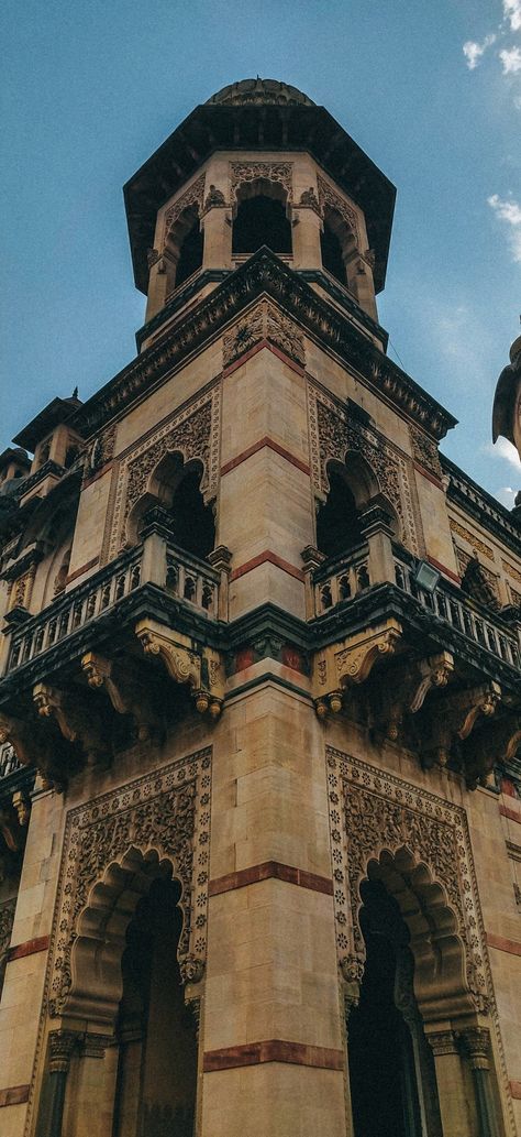 The Lakshmi Vilas Palace in Vadodara, Gujarat, India, was constructed by the Gaekwad family, a prominent Maratha family, who ruled the Baroda State. Major Charles Mant was credited to be the main architect of the palace. Lakshmi Vilas Palace Vadodara, Laxmi Vilas Palace Vadodara, Laxmi Vilas Palace, Maratha Architecture, Architectural Features, Places To Travel, Art Inspo, Palace, Sketch