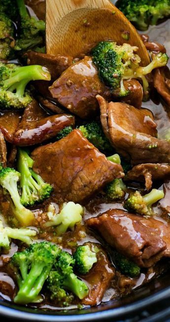 Crock Pot Beef And Broccoli, Broccoli And Beef, Crockpot Beef And Broccoli, Healthy Beef And Broccoli, Easy Beef And Broccoli, Bbq Roast, Recipes Chinese, Crock Pot Beef, Healthy Beef