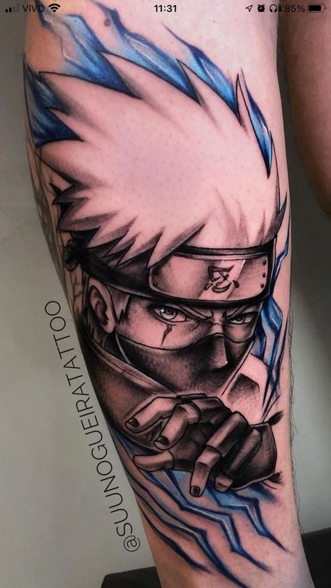 Tato Naruto, Ninja Tattoo, Joker Tattoo Design, Inner Arm Tattoo, Virgo Tattoo, Full Sleeve Tattoo Design, Manga Tattoo, Wicked Tattoos, Naruto Tattoo