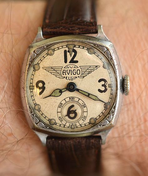 Antique Watches Vintage, Vintage Mens Watch, Elgin Watch, Old Watch, Stylish Watches Men, Fancy Watches, Vintage Timepiece, Men's Vintage Watch, Retro Watches