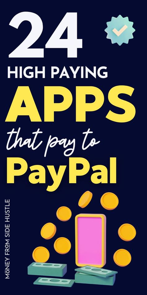 apps that pay money to PayPal Survey Apps That Pay, Quick Money Online, Make Side Money, Online Surveys For Money, Best Free Apps, Apps That Pay You, Surveys For Money, Apps That Pay, Make Quick Money