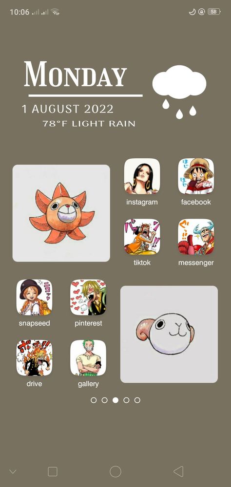 One piece home screen icon lock screen theme wallpaper One Piece Iphone Layout, One Piece Phone Layout, One Piece Phone Theme, One Piece Homescreen, Anime Home Screen, Wallpaper Layouts, Widgets Iphone, Ios Screen, Phone Decorations