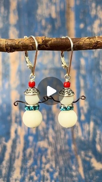 Lima Beads on Instagram: "❄️☃️ Woke up to a beautiful blanket of snow this morning, and you know what that means... it’s snowman time! These snowman earrings are a cheerful and festive way to sprinkle a little winter magic into your jewelry-making this season.

Whether you’re crafting gifts for loved ones or treating yourself, I hope you’re finding time to slow down and soak in the simple, magical moments this season brings. 🌟

#snowmanearrings #winterjewelry #handmadewithlove" Crafting Gifts, Snowman Earrings, Gifts For Loved Ones, Winter Jewelry, Magical Moments, Winter Magic, Beautiful Blankets, Slow Down, Craft Gifts