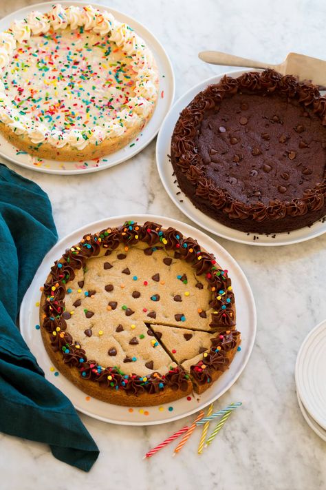 9 Inch Cookie Cake, Birthday Cake Cookie Cake, Blue Cottage Bakery Cookie Cake, Chocolate Cookie Cake Recipe, Cookie Cake With Store Bought Dough, How To Make A Cookie Cake, Mini Cookie Cakes, Graduation Cookie Cake, Brownie Cookie Cake