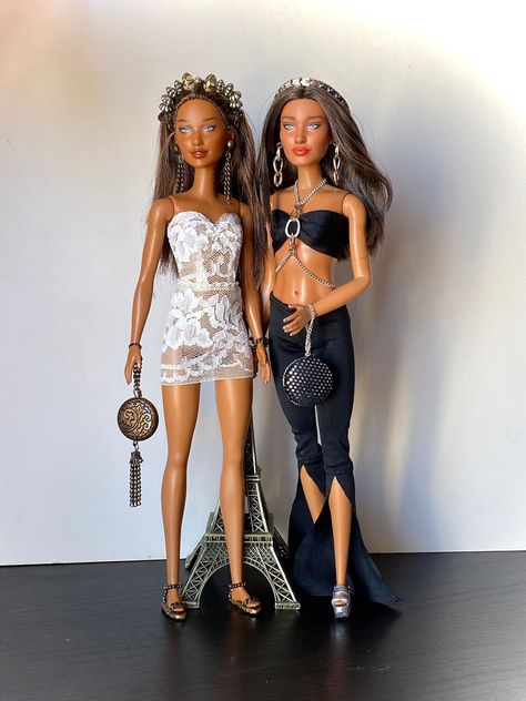 Old barbie dolls