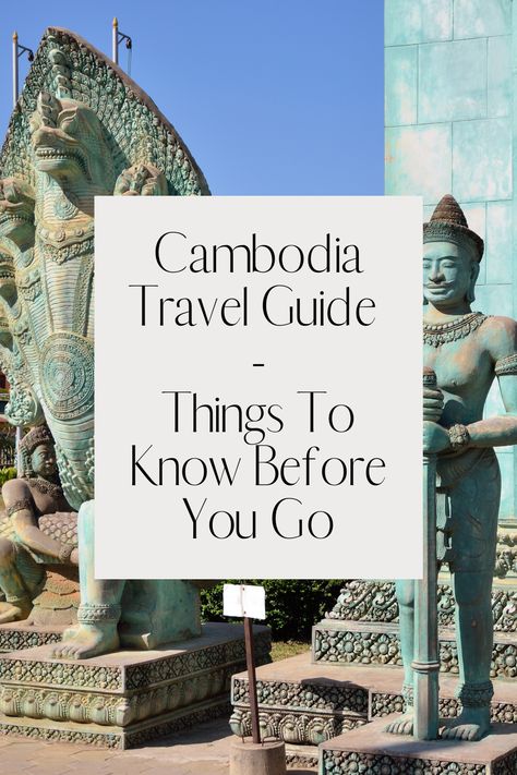 Discover everything you need to know before travelling to Cambodia in our Cambodia travel guide. What To Wear In Cambodia, Things To Do In Cambodia, Cambodia Aesthetic, Battambang Cambodia, Travel Cambodia, Cambodia Travel, Kampot, Ho Chi Minh City, East Asia