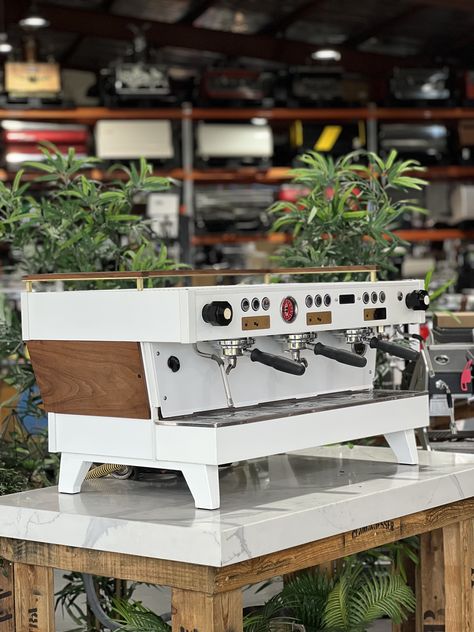 Brewing up some serious sophistication with the new La Marzocco Linea PB ABR White & Timber coffee machine. Your kitchen's new caffeine companion is here! ☕️​​​​​​​​​   #coffee #cafelatte #coffeeart #coffeegram #coffeelife #coffeemachine #cafe #restaurant #bar #barista #baristadaily #instacoffee #commercial #espressocoffee #melbourne #melbournecoffee #sydney #brisbane #perth #adelaide #wholesale #specialitycoffee #coffeeroasting #coffeemachinewarehouse #coffeeshop #coffeeofinstagram #frenchpress Espresso Machine Commercial, Commercial Espresso Machine Coffee Shop, Cafe Van, Melbourne Coffee, Commercial Espresso Machine, Commercial Coffee Machines, Bagel Shop, La Marzocco, Van Ideas