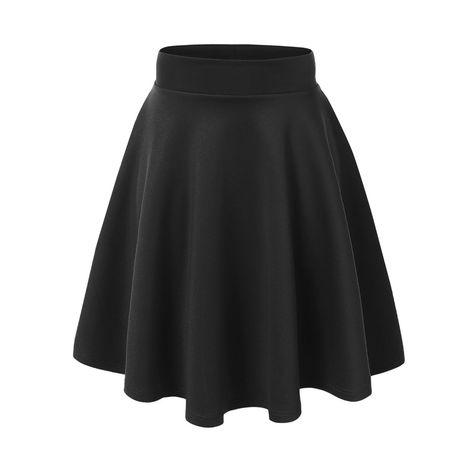 Flared Skater Skirt, Skirt Tulle, Black Skater Skirts, School Skirt, Mini Skater Skirt, Full Maxi Skirt, Basic Skirt, Pleated Long Skirt, Long Skirts For Women