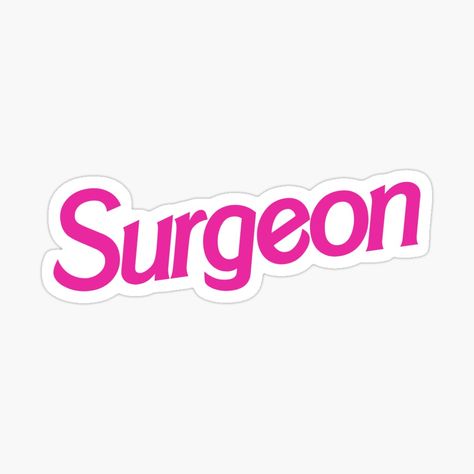 Orthopedic Surgeon Aesthetic, General Surgeon Aesthetic, Pink Doctor Aesthetic, Surgeon Stickers, Plastic Surgeon Aesthetic, Surgeon Quotes, Medical School Quotes, Nursing School Graduation Party, Law School Inspiration