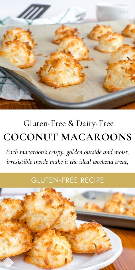 Gluten Free Coconut Macaroons, Coconut Macaroons Easy, Orange Recipe, Macaroons Recipe, Cake Orange, Coconut Macaroons Recipe, Cookies Gluten Free, Recipe Gluten Free, Macaroon Recipes