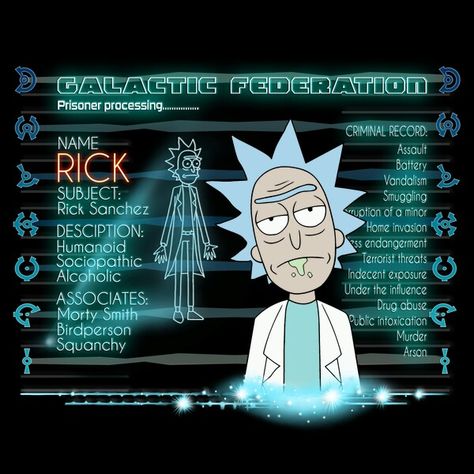 Rick And Morty Birthday, Rick And Morty Image, Rick And Morty Quotes, Rick I Morty, Rick And, Batman Vs Joker, Rick And Morty Poster, Galactic Federation, Morty Smith