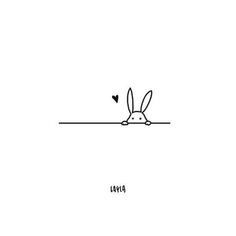 Tattoo Bunny Rabbit, Mini Bunny Tattoo, Bunny Line Tattoo, Two Bunnies Tattoo, Magick Tattoo, Bujo 2025, Grandchildren Tattoos, Rabbit Enclosure, Private Tattoos