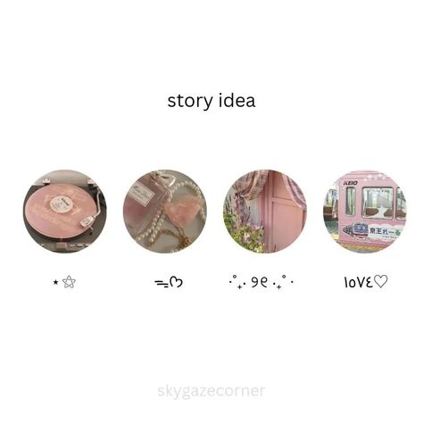 Story Highlights Pink, Story Highlights Aesthetic, Aesthetic Story Highlights, Rp Highlights, Highlights Pink, Aesthetic Story, Pink Pinterest, Aesthetic Pink, Story Highlights