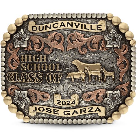 Class of 2023 Buckles Senior Year Things, Custom Belt Buckles, Senior Stuff, Graduation Necklace, Western Belt Buckles, Custom Belt, Class Of 2023, Western Belts, German Silver