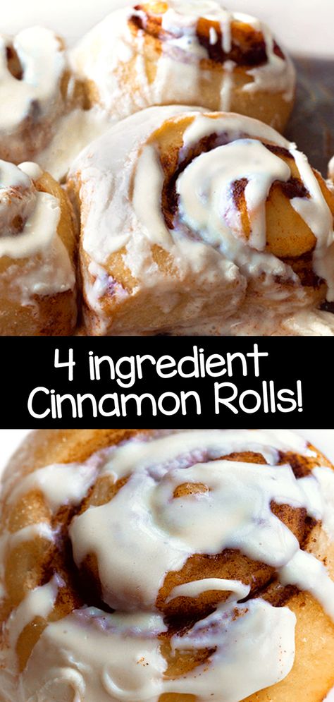 The Best Frosted Homemade Easy Cinnamon Roll Recipe, for breakfast or dessert Vegan Cinnamon Rolls Easy, Pizza Dough Cinnamon Rolls, Cinnamon Rolls Without Yeast, Easy Cinnamon Roll Recipe, No Yeast Cinnamon Rolls, Best Cinnamon Roll Recipe, Homemade Cinnamon Rolls Easy, Quick Cinnamon Rolls, Easy Cinnamon Rolls