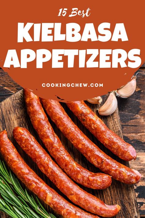 Appetizer Recipes Kilbasa, Kilbasa Sausage Recipes Appetizers, Kielbasa Appetizer Recipes, Kielbasa Bites Appetizers, Bacon Wrapped Kielbasa, Kilbasa Sausage Recipes, Kielbasa Appetizer, Sausage Appetizer Recipes, List Of Appetizers