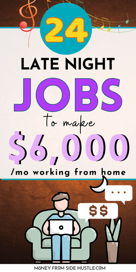 night jobs for money Night Jobs, Proofreading Jobs, Jobs For Teens, Money Making Jobs, Extra Money Online, Making Extra Cash, Social Media Jobs, Work At Home, Remote Jobs