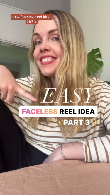 Instagram Strategies For Introverts | Easy Faceless Reel Ideas Instagram Faceless Content Ideas, Faceless Instagram Reels, Faceless Instagram Reel Ideas, Faceless Instagram Account, Faceless Account Ideas, Faceless Reels Ideas, Faceless Content Ideas, Makeup Sign, Cute Instagram Story Ideas