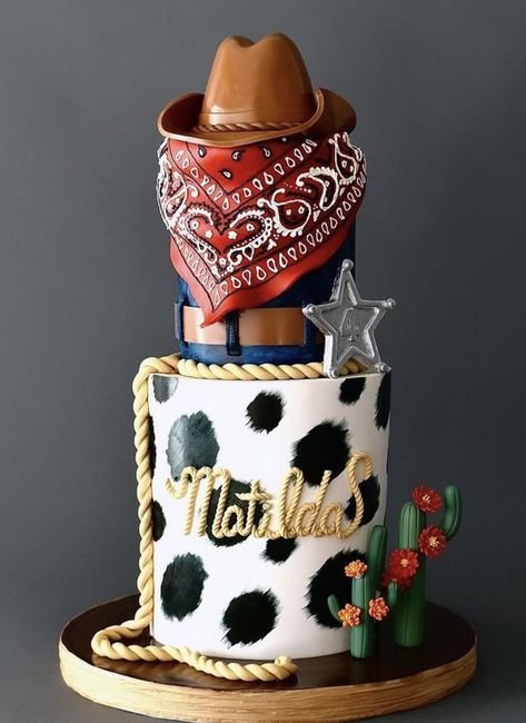 Western Theme Cake Ideas, Cowboy Themed Cake, Western Themed Cake, Vaquera Cake, Rodeo Theme Cake, Cowboy Cake Ideas, Rodeo Cake Ideas, Rodeo Cupcakes, Vaquero Cake