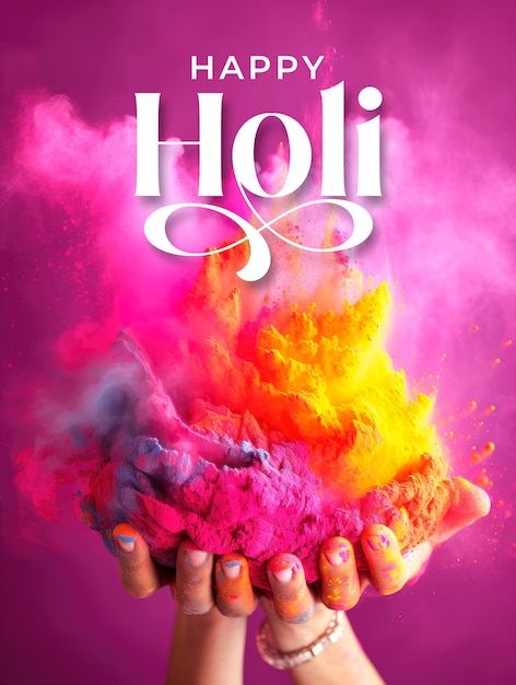 Holi Festival Poster, Illustrator Shorts, Holi Colour, Happy Holi Greetings, Holi Wishes In Hindi, Holi Background, Colour Festival, Happy Holi Festival, Holi Messages