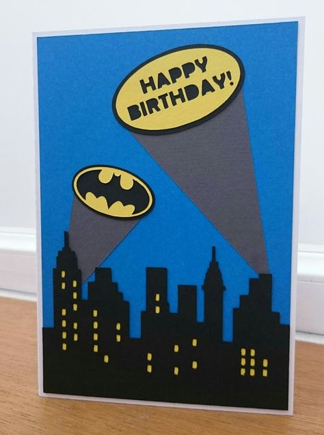 Diy Batman Decor, Batman Card Birthday, Batman Birthday Gift Ideas, Batman Birthday Cards Diy, Batman Cards Diy, Batman Card For Boyfriend, Batman Cards Handmade, Batman Love Letter, Diy Batman Gifts