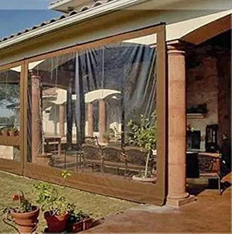 Pvc Curtain, Enclosed Patio Ideas, Porch Enclosures, Pergola Pictures, Sail Canopies, Patio Enclosures, Winter Porch, Enclosed Patio, Pergola Design