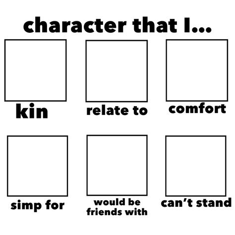 Character Ranking Template, My Comfort Character Is Literally A Template, Character That I Kin Relate To Template, Characters That I Template, Character Ais Ideas To Talk To, Character That I Template, Are You Coping Son Template, Character Board Template, Fanart Challenge Template