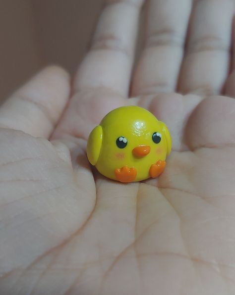 Cute Polymer Clay Easy, Cute Clay Bird, Cute And Easy Things To Make Out Of Clay, Clay Crafts Cute Easy, Clay Crafts Aesthetic Easy, Easy Little Clay Ideas, Easy Clay Designs, Cute And Easy Clay Ideas, Cute Clay Crafts Kawaii