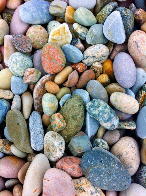 Newfoundland, Canada. Photo by Rae Weisnagel. Pebble beach! #nature #rocks #pebbles #colourful #beautiful #pretty #summer Pebble Color, Newfoundland Canada, Foto Transfer, Rock Hunting, Rock And Pebbles, Beach Rocks, Pebble Stone, Cool Rocks, Beautiful Rocks