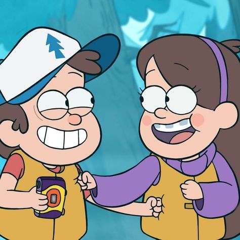 Mabel and Dipper forever! Mable And Dipper, Dipper Gravity Falls, Dipper X Mabel, Mable Pines, Dipper Y Mabel, Gravity Falls Journal, Gravity Falls Dipper, Dipper And Mabel, Mabel Pines