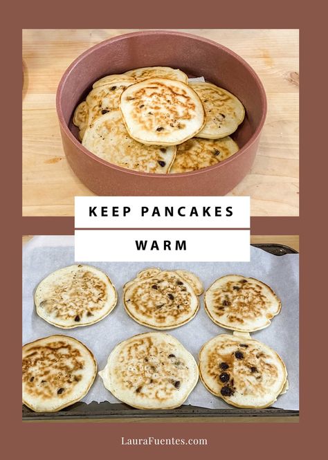 Pancakes For A Crowd, Hungry Jack Pancakes, Breakfast Brunch Party, Pancake Bar, Pancake Warmer, Freeze Pancakes, How To Cook Pancakes, Pancake Toppings, Breakfast For A Crowd