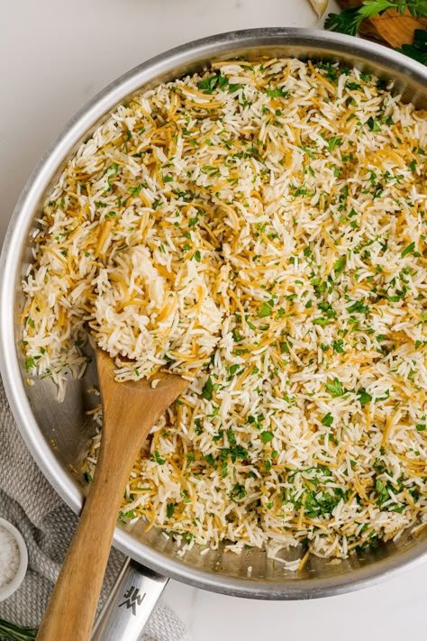 Greek Rice Pilaf, Basmati Rice Pilaf, Easy Rice Pilaf, Herbed Rice, Protein Options, Rice Pilaf Recipe, Pilaf Recipe, Pilaf Recipes, Meal Planning App