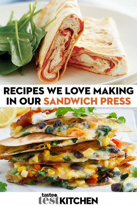 Sandwich Press, Cheese Toastie, Kitchen Bench, American Dishes, Sandwich Maker, Best Sandwich, Work Lunch, Latest Recipe, Taste Testing