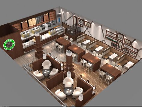 Small Cafe Floor Plan, Cafe Floor Plan, Sims 4 Restaurant, Cafe Plan, Restaurant Floor Plan, Restaurant Layout, Small Restaurant Design, Restaurant Plan, Small Cafe Design